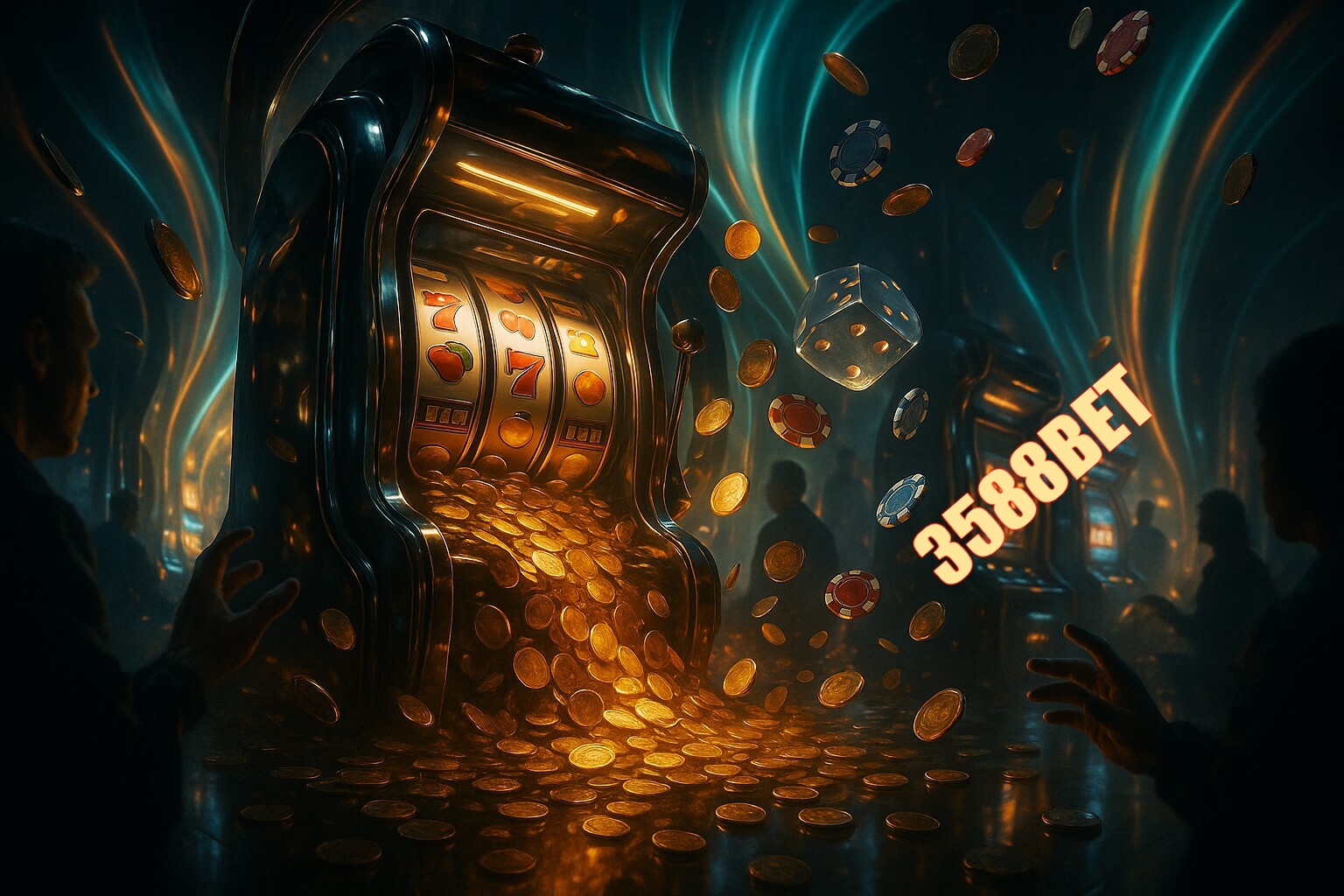 Diversos jogos de caça-níqueis